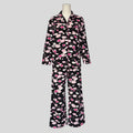Lips print cotton pajama set