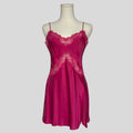 Silk lace inset slip