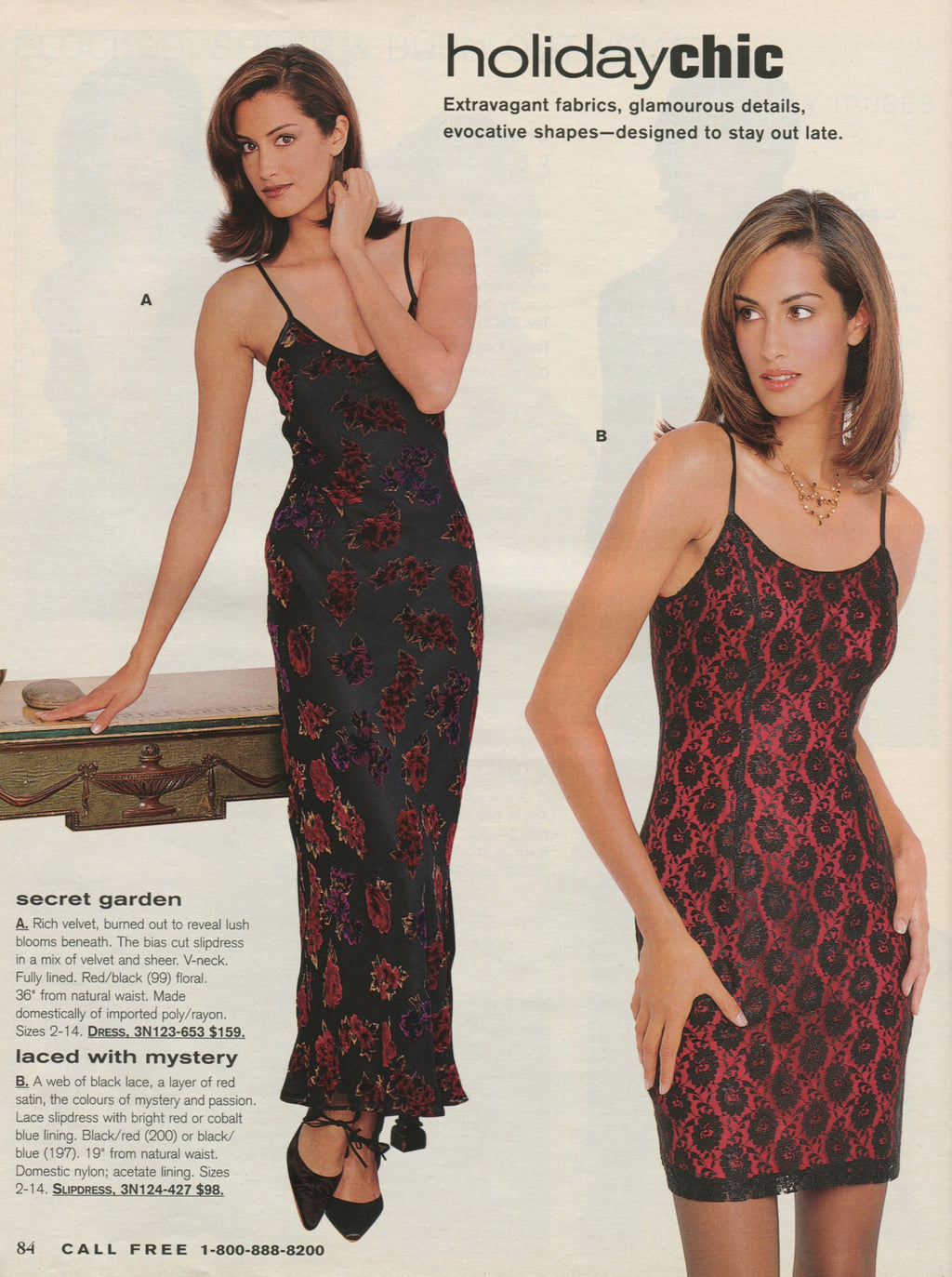 Velvet floral gown
