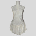 Brocade drop waist dress