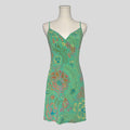 Paisley floral slip dress