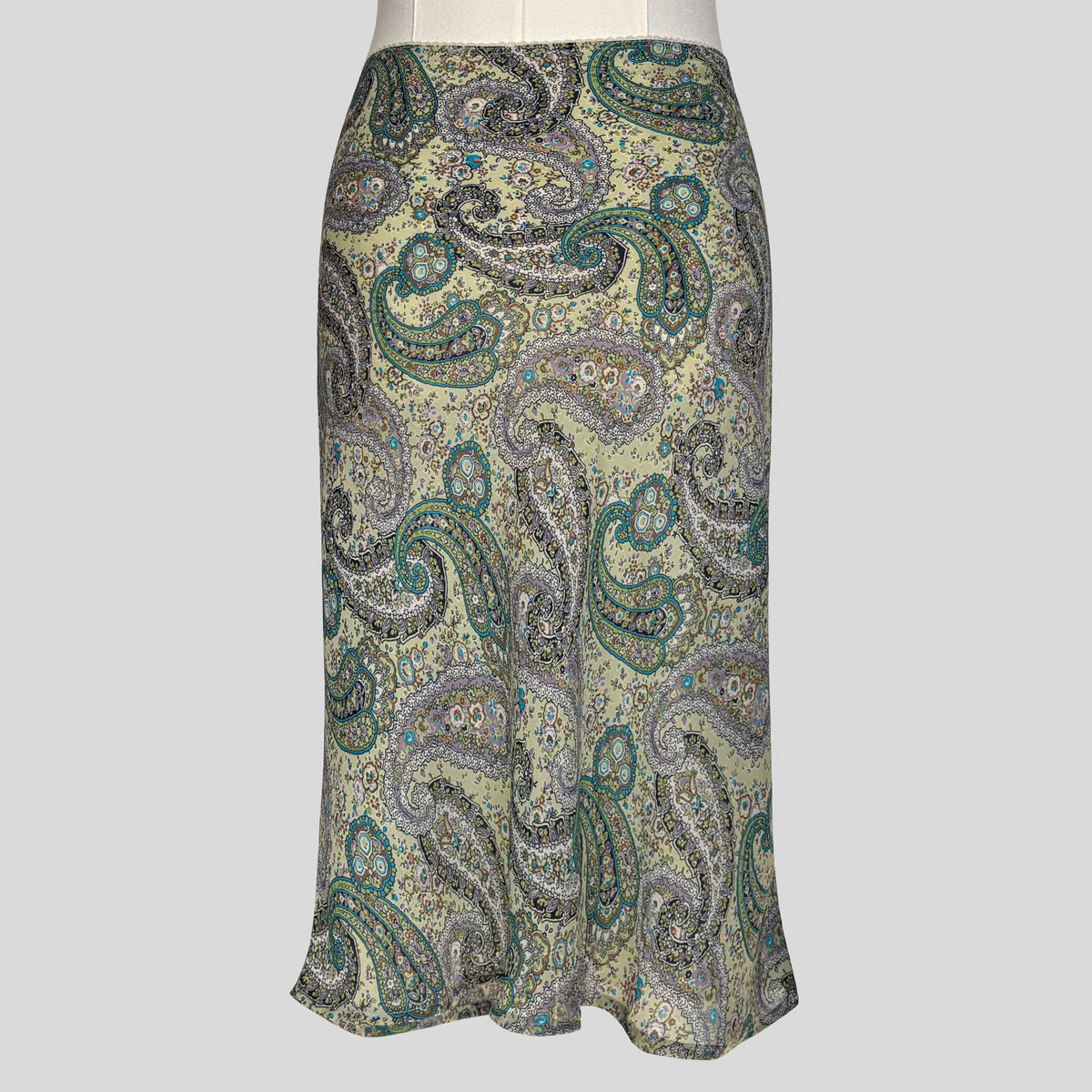 Paisley patterned skirt