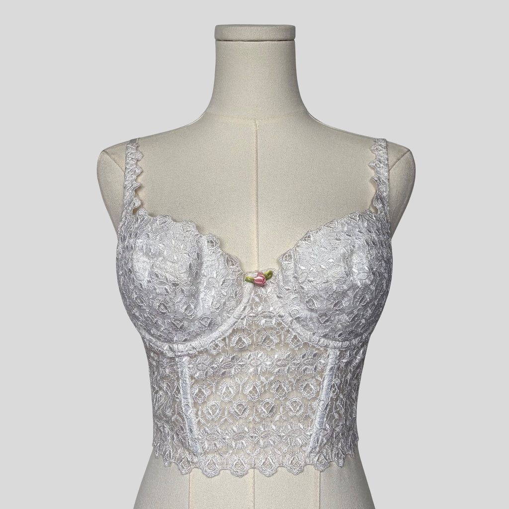 Ornate lace corset