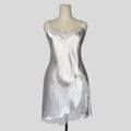 Embellished ruffled bridal slip