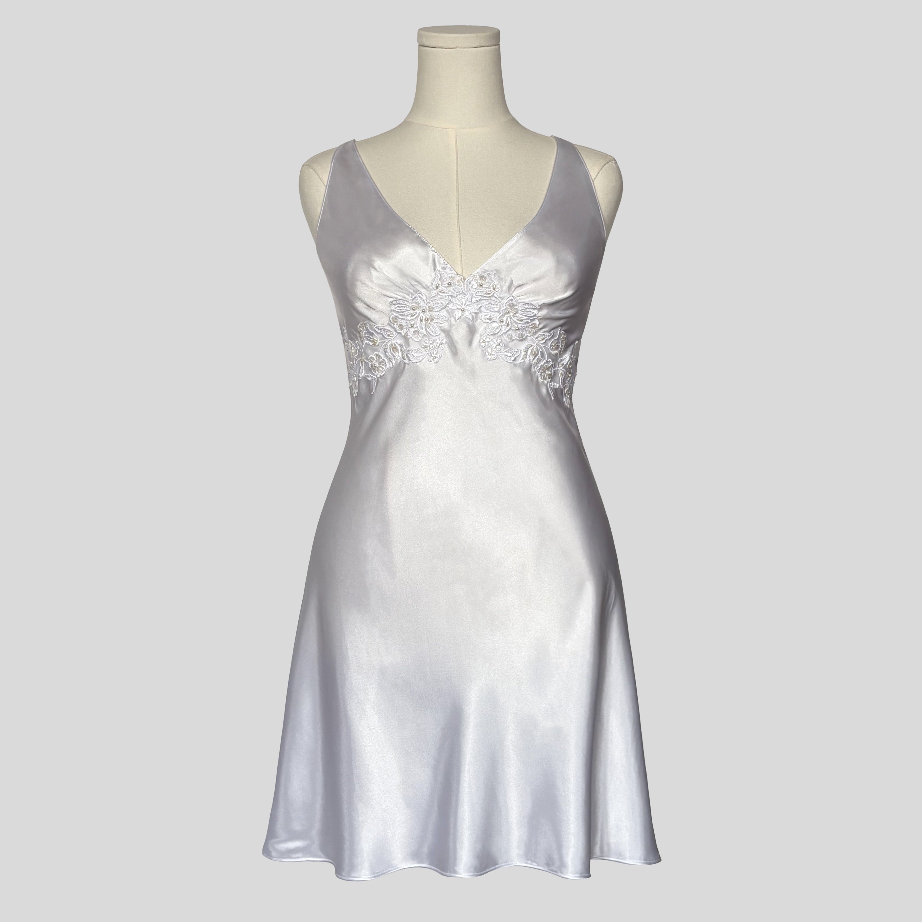Embellished bridal slip