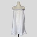 Cotton ribbon laced babydoll dress