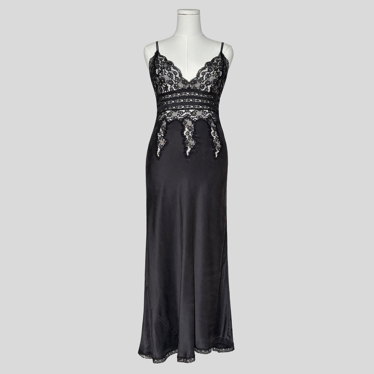 Lace bodice gown