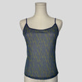 Mesh v patterned cami