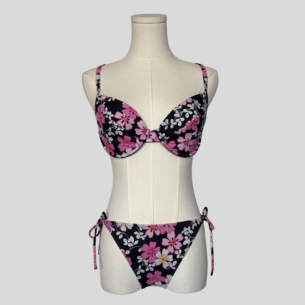 Cherry blossom floral bikini
