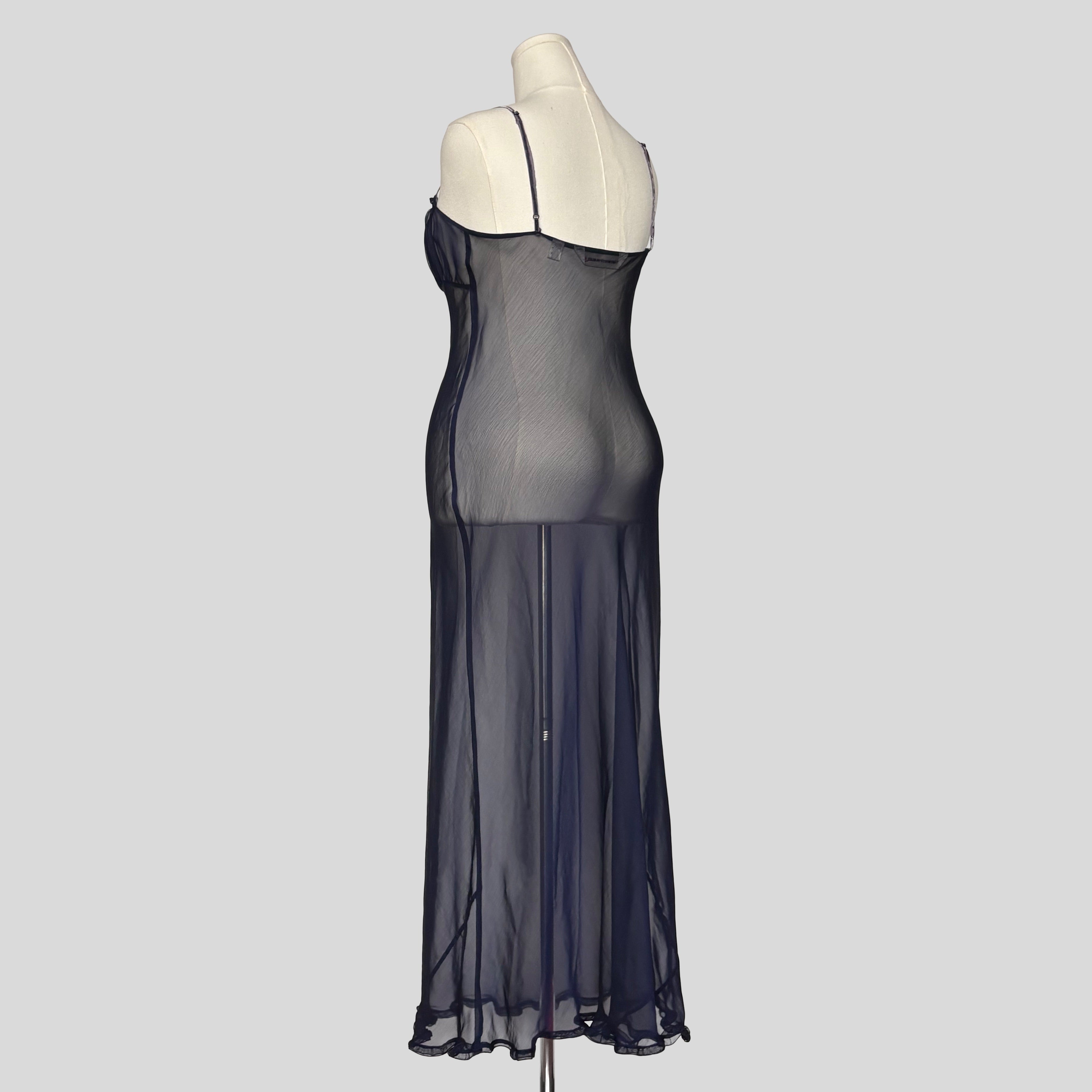 Milkmaid sheer gown