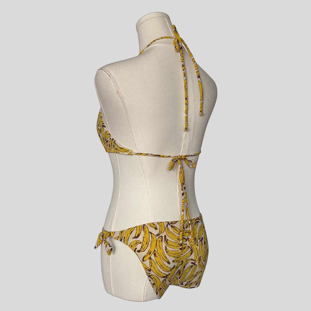 Banana print bikini