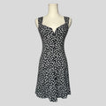 Floral button up mini dress