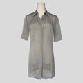 Sheer button up blouse
